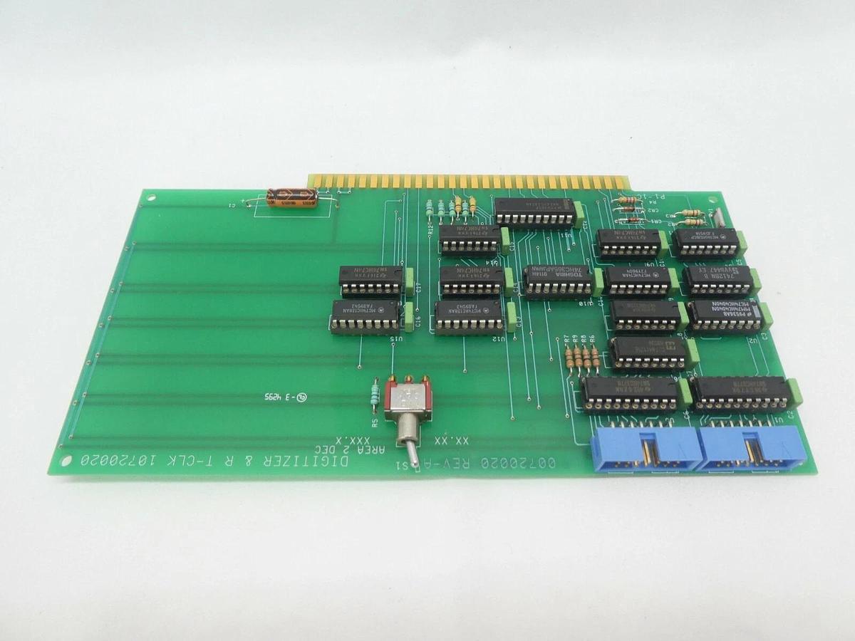 Used Varian Semiconductor VSEA 10720020 Digitizer & R T-CLK PCB Card Working Surplus