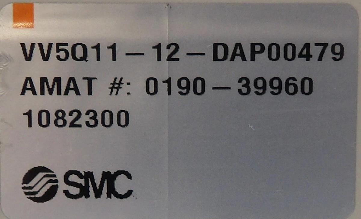 Used SMC VV5Q11-12-X3093V VV5Q11-12-DAP00479 12-Port Manifold Lot of 4 Working