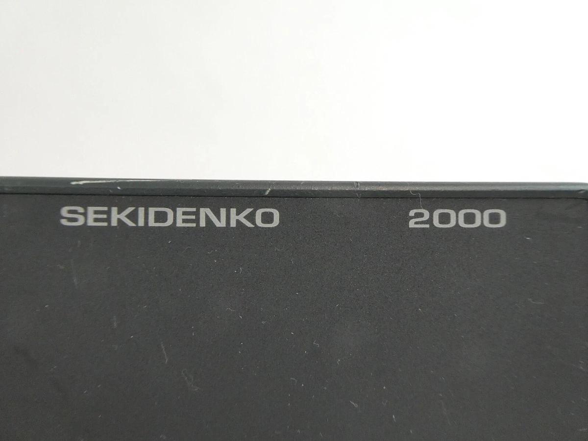 Used Sekidenko 950-0001-03 3-Channel Optical Fiber Thermometer 2000 AMAT v5.7 Working