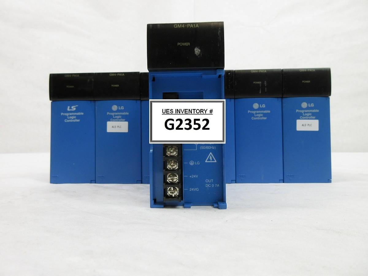 Used LG GM4-PA1A LS Power Supply PLC Programmable Logic Controller Lot of 7 Used