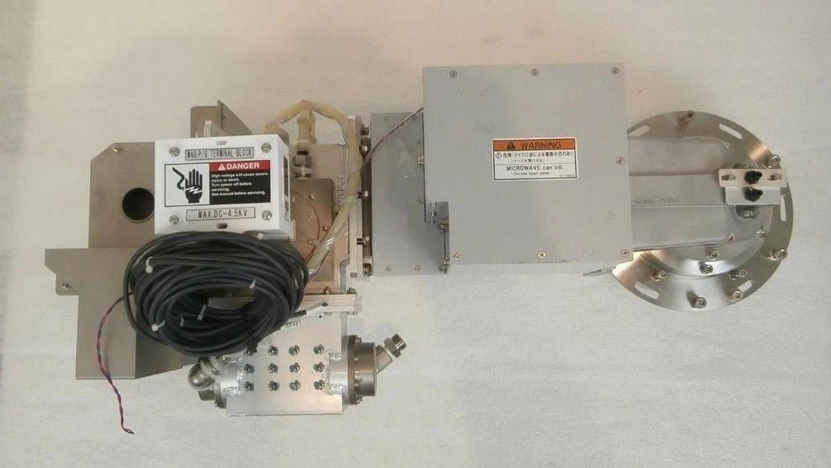 Used Daihen SMA-20B Microwave Waveguide Magnetron Assembly Hitachi M-712E Surplus