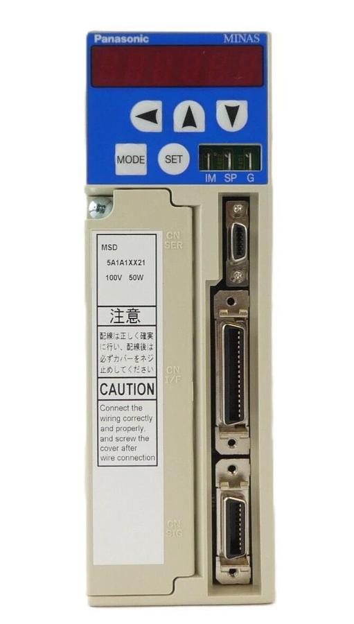 Used Panasonic MSD5A1A1XX21 AC Servo Driver TEL Tokyo Electron 1380-103190T11 Working