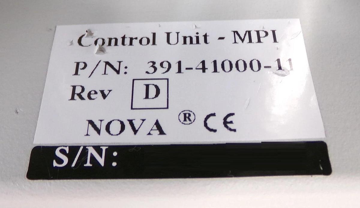 Used Nova Measuring Instruments 391-41000-11 Control Unit NovaScan 3090Next Working