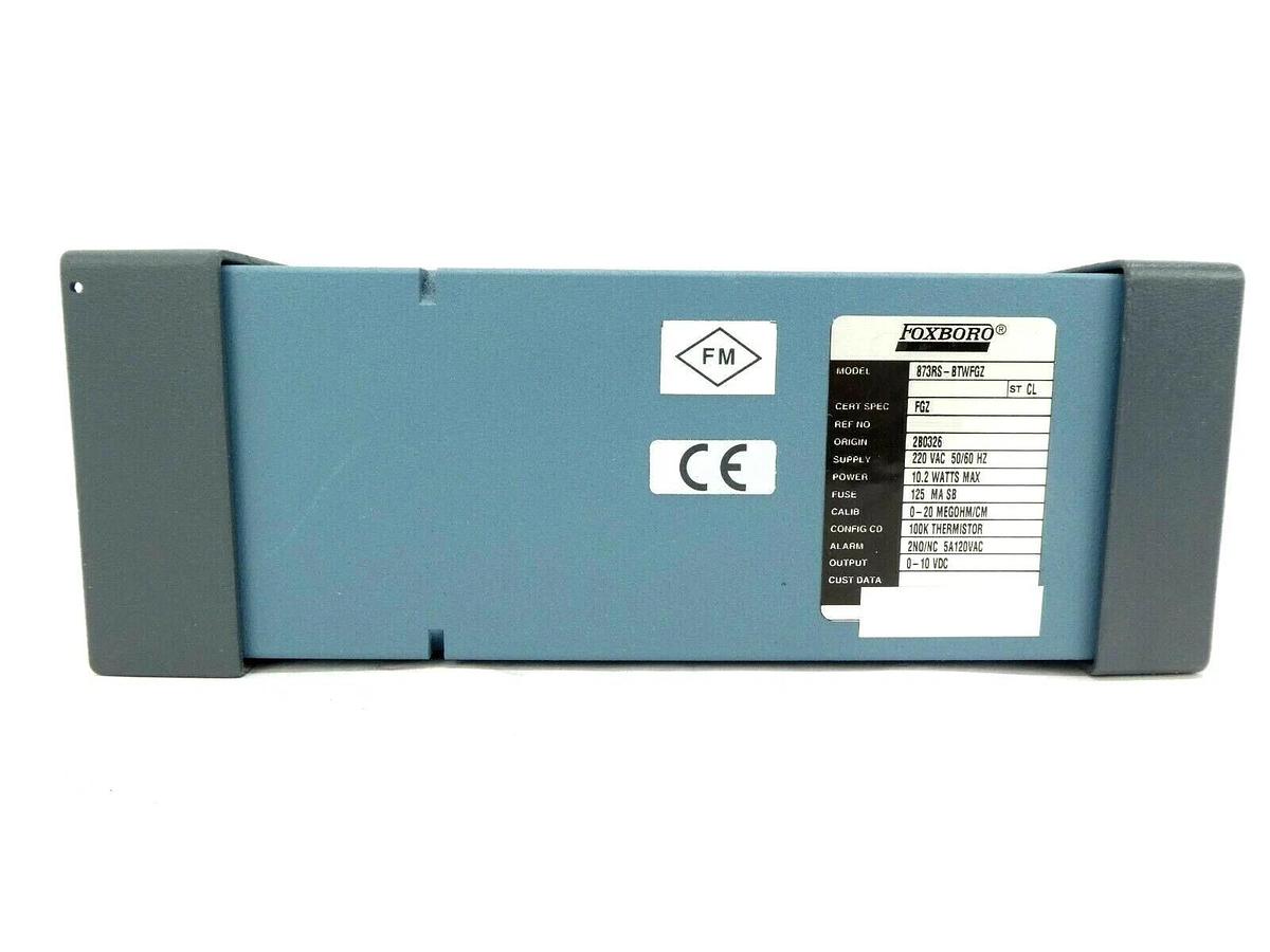 Used Foxboro 873RS-BTWFGZ Resistivity Analyzer 873 Working Surplus