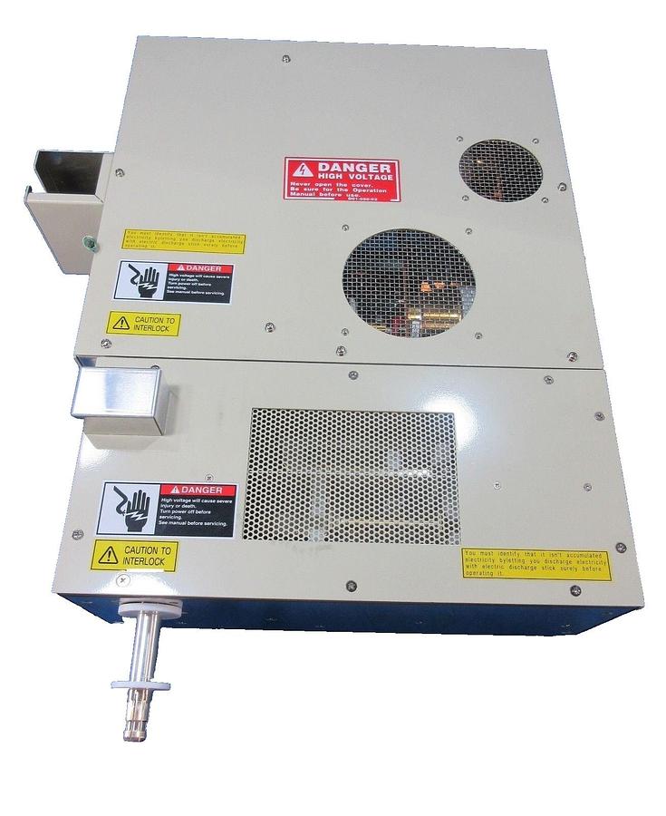 Used Nihon Koshuha MBA-010-H-2 1kW RF Matching Box & Filter Unit FLU-450B-03 Working