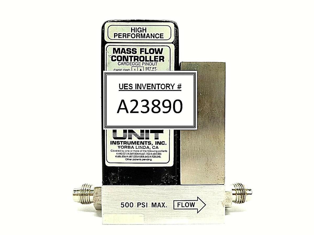 Used UNIT Instruments UFC-1200A Mass Flow Controller MFC 100 SCCM Cl2 Working Surplus
