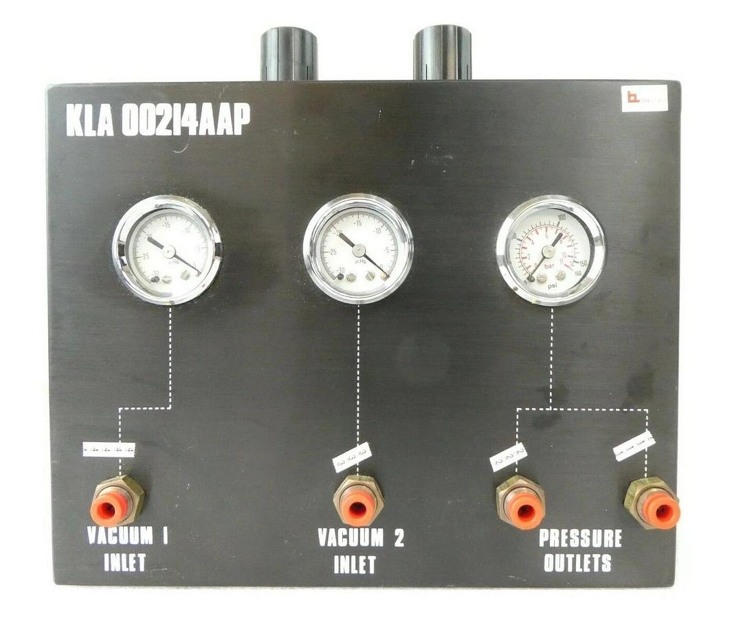 Used KLA Instruments 00214AAP Pneumatic Distribution Module KLA-Tencor 5015 Working