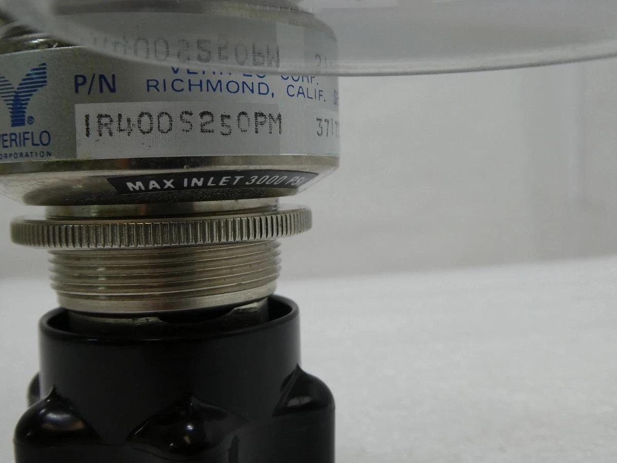 Used Veriflow IR400S250PM Single Stage Regulator Valve Reseller Lot of 5 Used Working