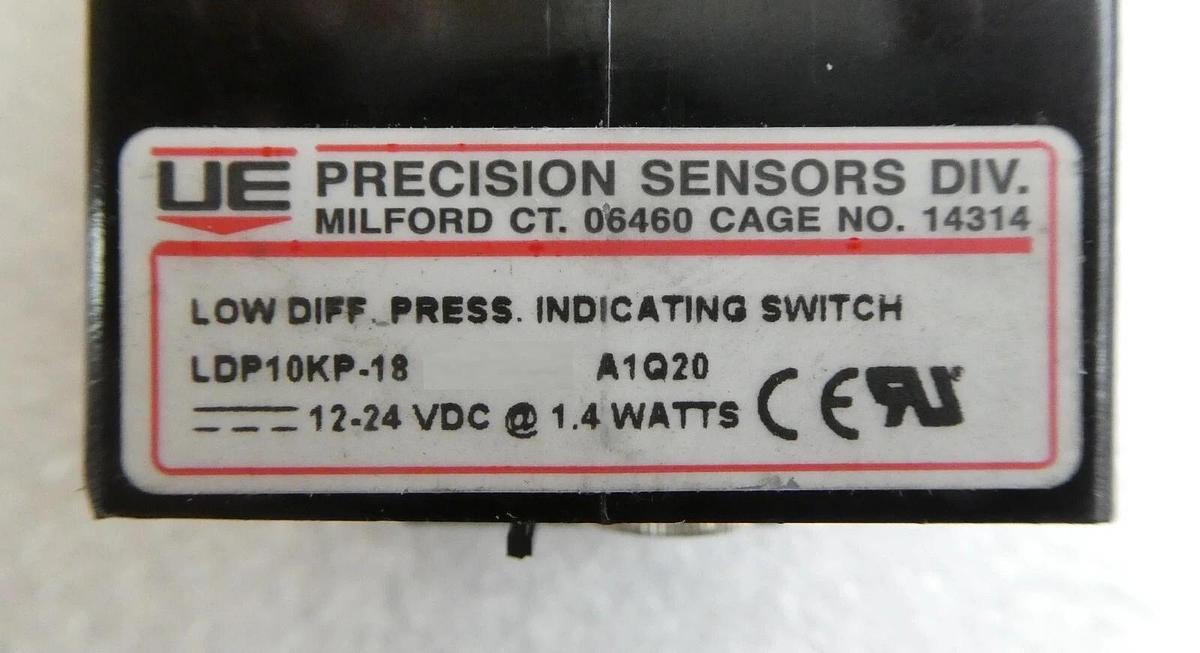 Used UE Precision Sensors LDP Low Differential Pressure Switch Lot of 18 AMAT Working