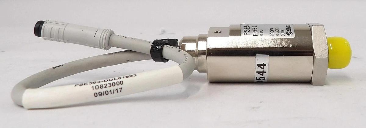 Used SMC PSE563-B2 Fluid Pressure Sensor Reseller Lot of 2 Working Surplus
