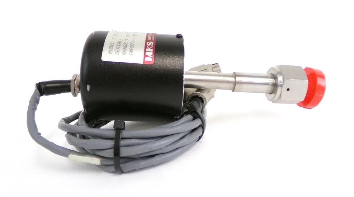 Used MKS Instruments 121A Baratron Pressure Transmitter 10 Torr Working Surplus