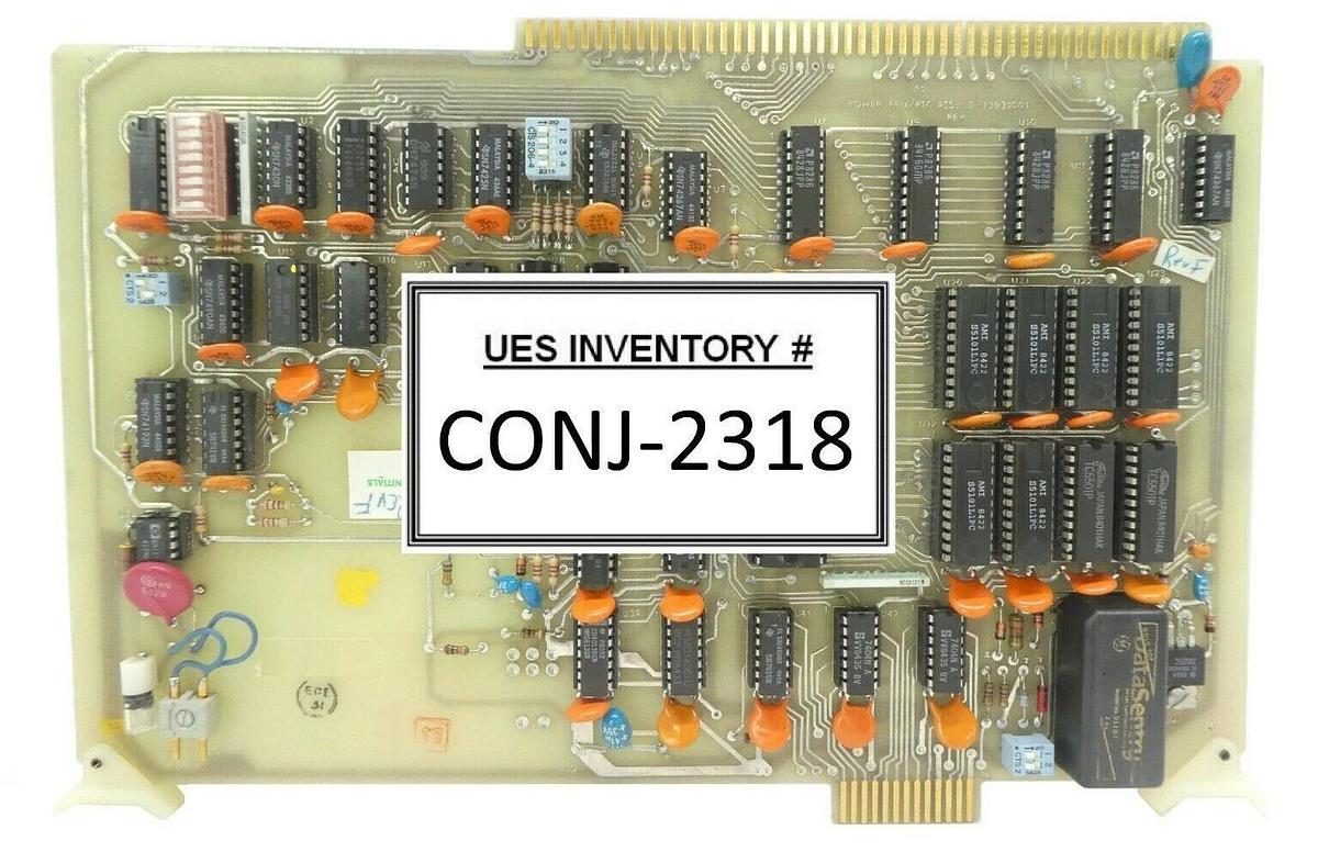 Used Varian Semiconductor VSEA D-F3831001 Power Fail/RTC PCB Card Rev. F Working