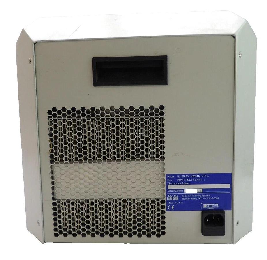 Used Solid State Cooling Systems 300-1D-QF-1 Chiller Thermo Cube Working Surplus