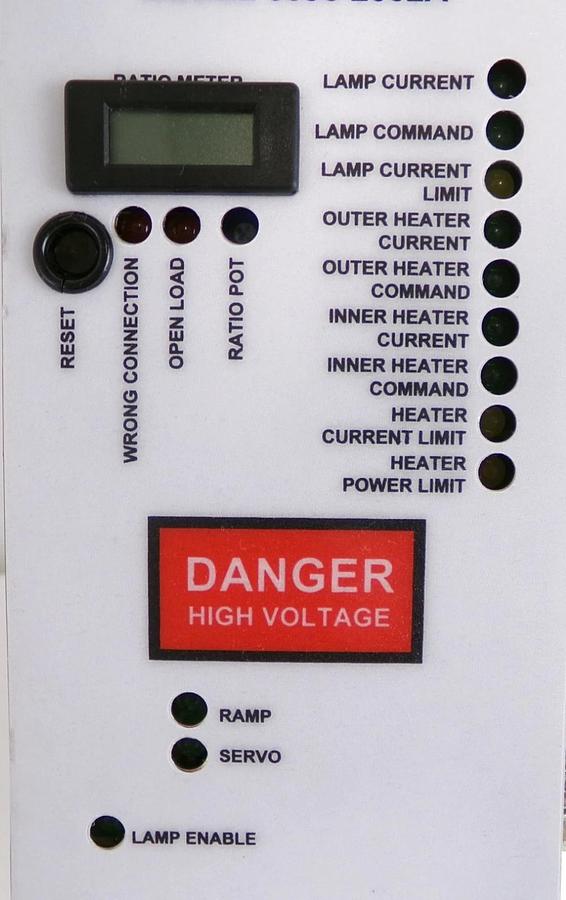 Used Control Concepts 3096-2002A SCR Power Controller AMAT 0190-43083 Working