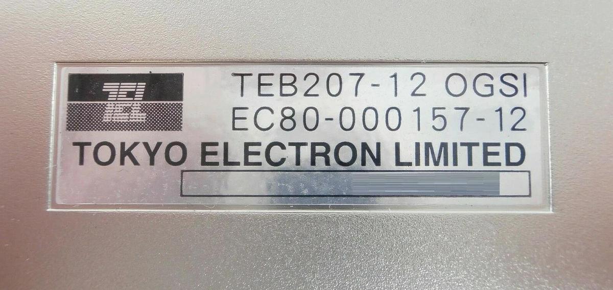 Used TEL Tokyo Electron MPC-T0059A-11 Interface Board PCB IO MTR #03 TOB1059 Working
