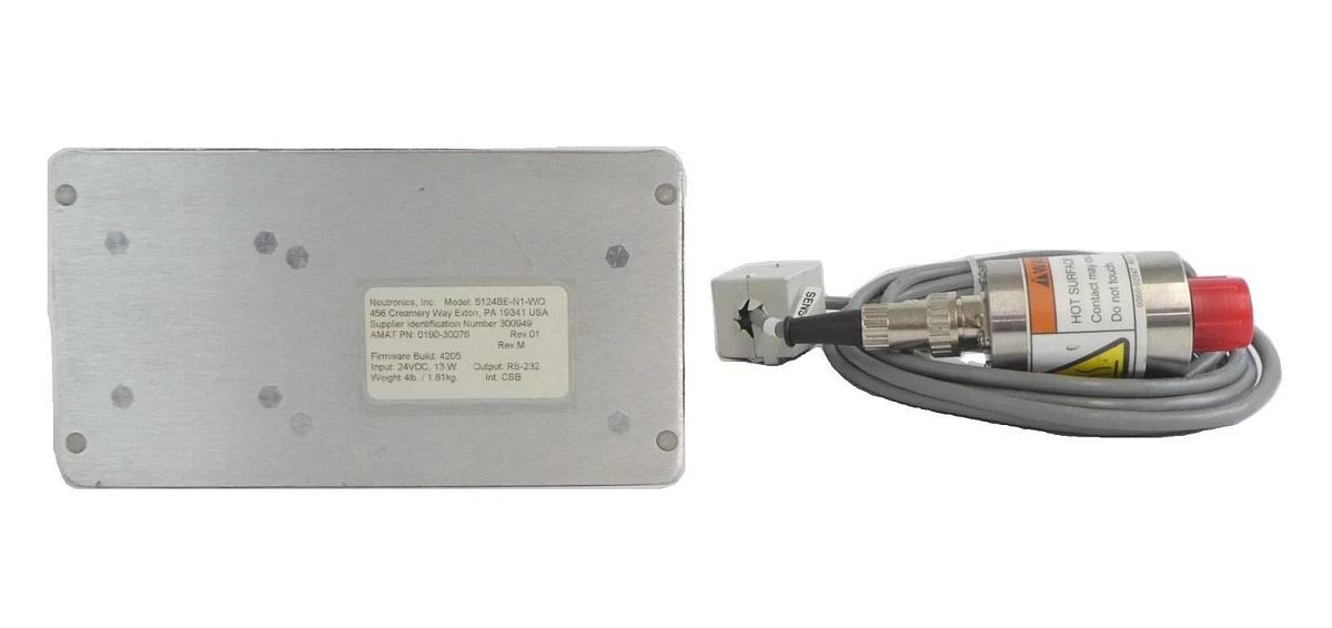 Used Neutronics 5124BE-N1-WO Oxygen Analyzer with Sensor AMAT 0190-30076 Working