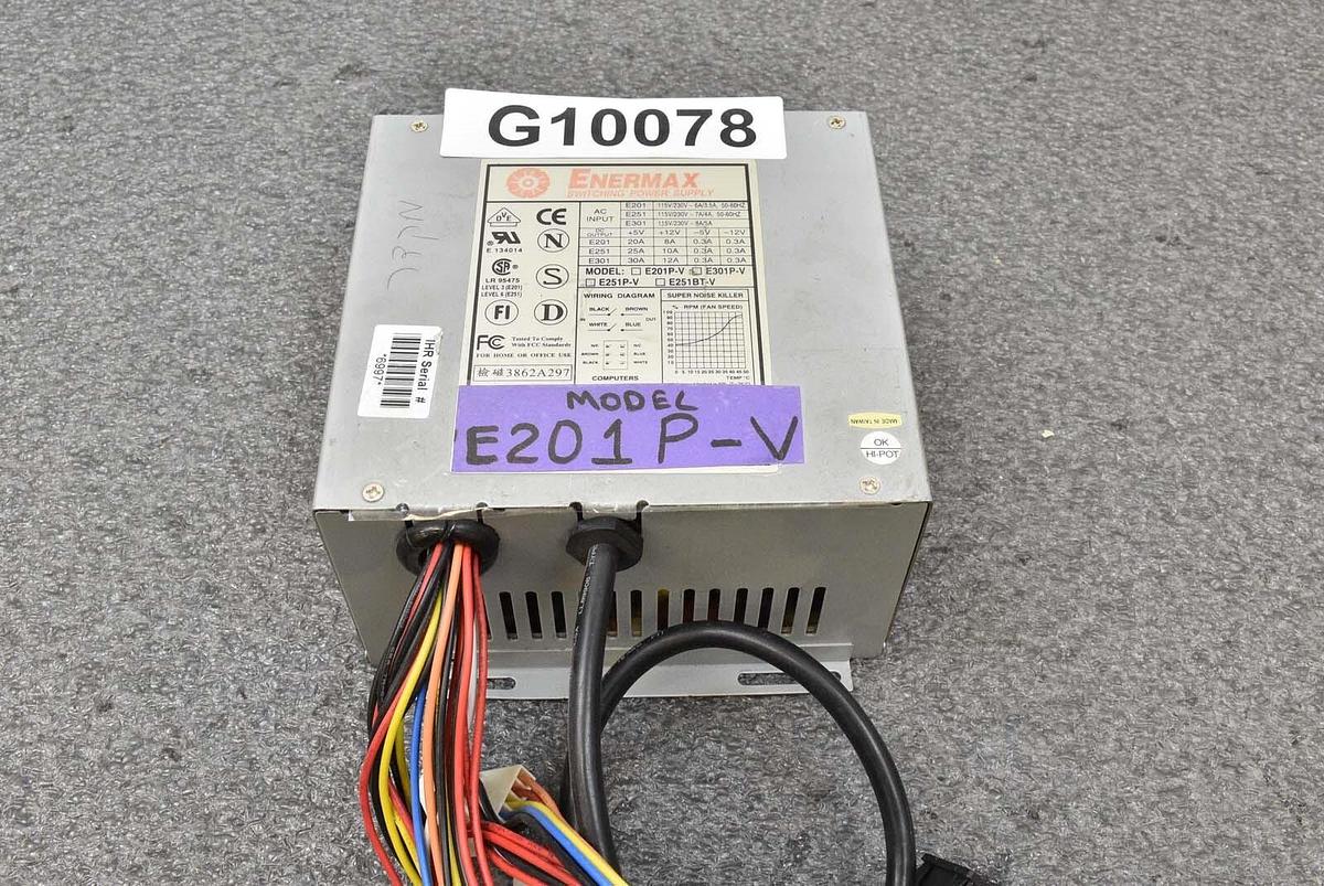 Used Enermax E201P-V Power Supply
