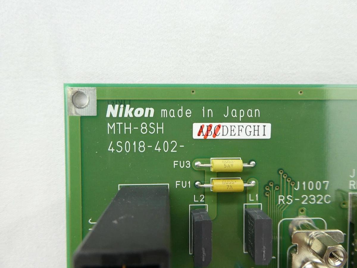 Used Nikon 4S018-402 Backplane Board PCB MTH-8SH NSR System Working Spare