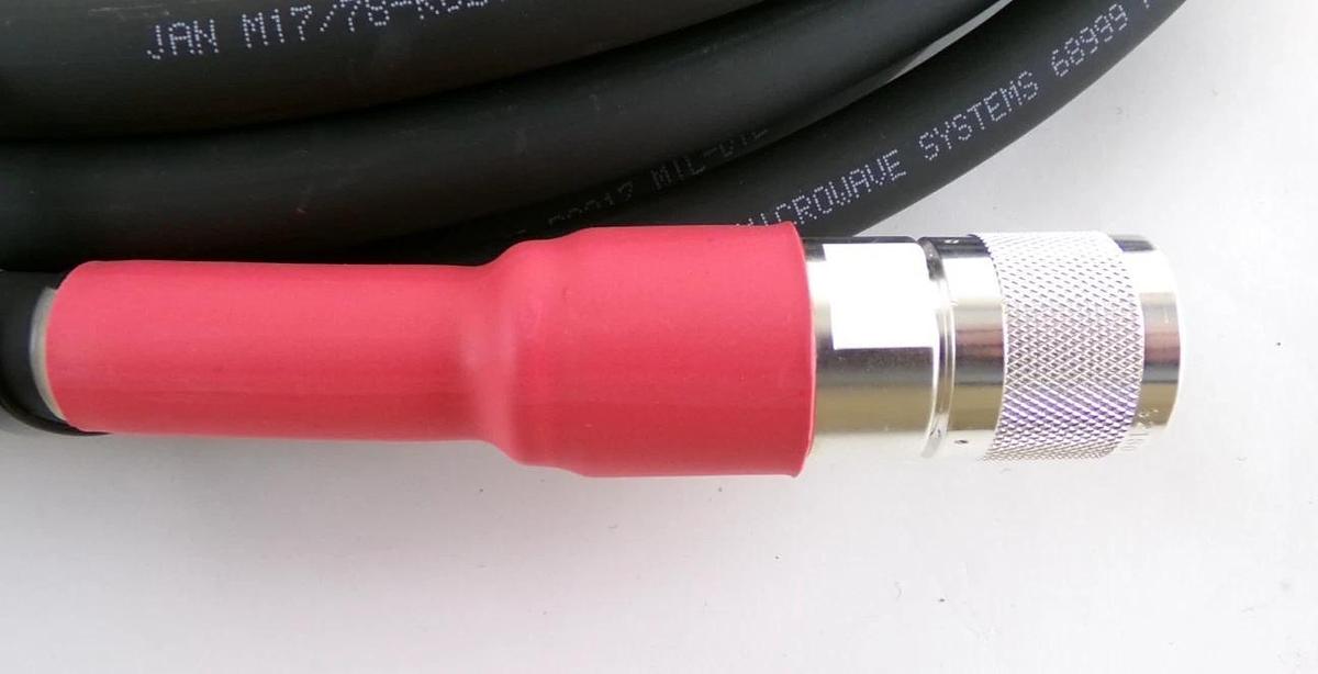 AMAT Applied Materials 0190-42184 RF Cable HN Male STR to HN Male R/A New