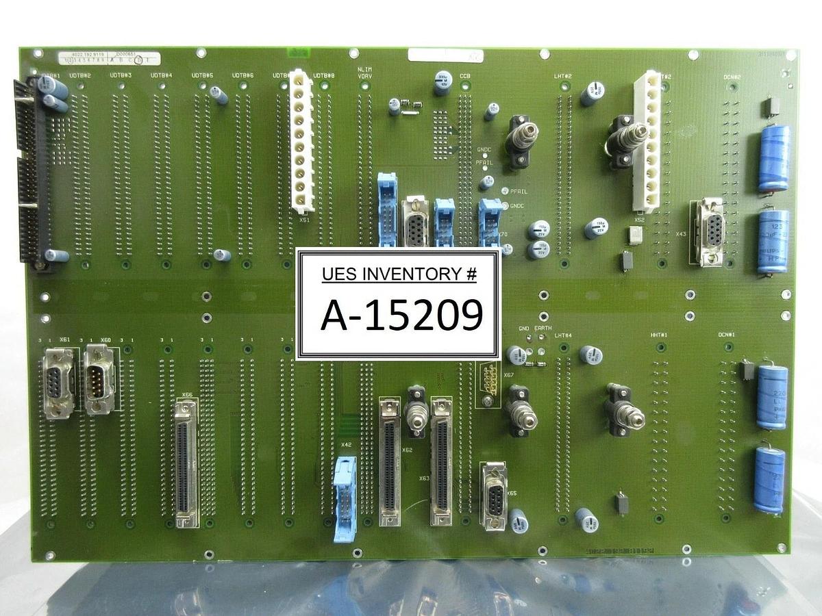 Used FEI Company 4022.192.9119 Backplane Board PCB 4022.199.70352 XL 830 FIB-SEM Used