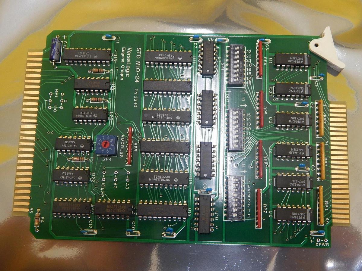 Used VersaLogic 7100-5192-03 Relay PCB Card VL-MIO-24 2340 AG Associates 4100s Used