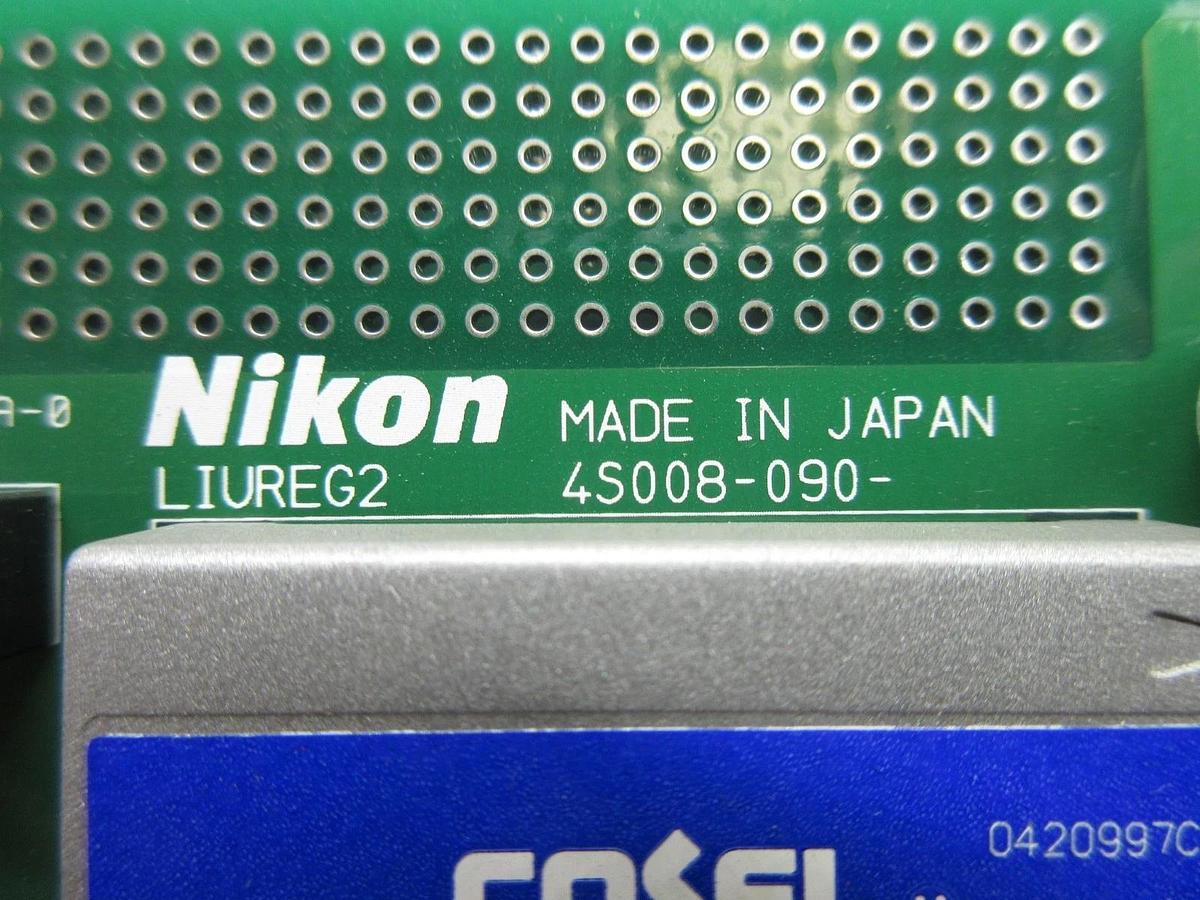 Used Nikon 4S008-090 DC-DC Converter Board PCB LIUREG2 NSR System Used Working