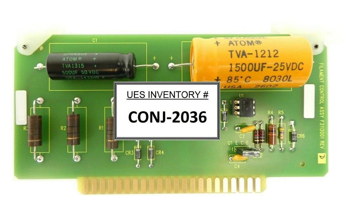 Varian Ion Implant Systems F3113001 Filament Control PCB Card F3114001 New Spare