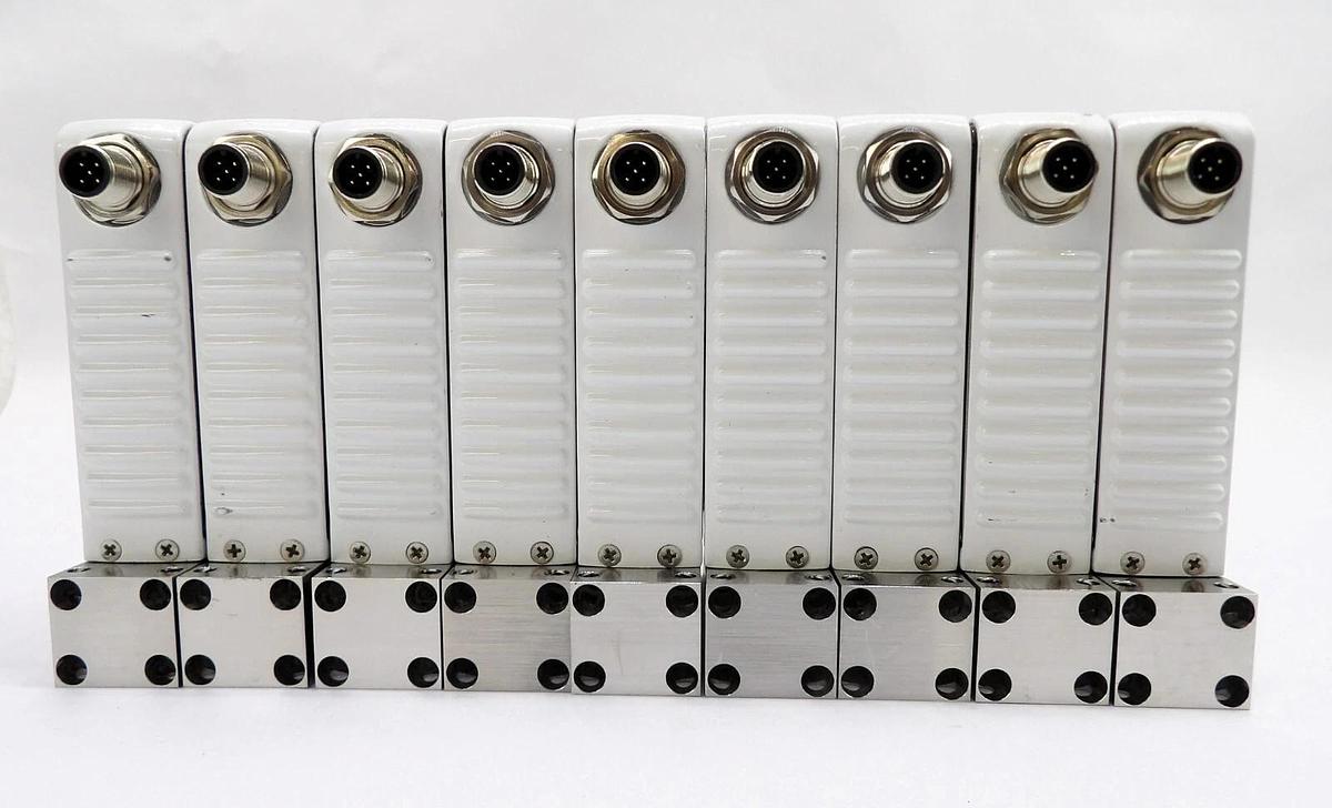 Used Brooks Instrument GF125CXXC Mass Flow Controller MFC Lot of 9 Working Surplus