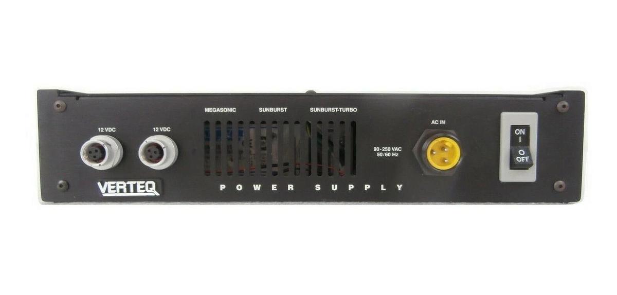 Used Verteq SRD Power Supply Sunburst Megasonic Sunburst-Turbo Working Surplus