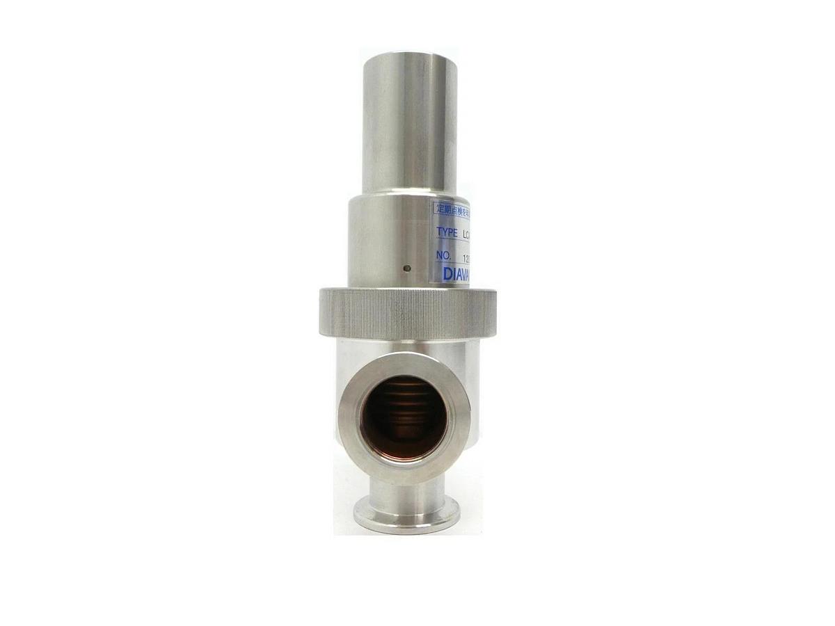 Used Diavac Limited LCAVB-25H Pneumatic Right Angle Valve Working Surplus