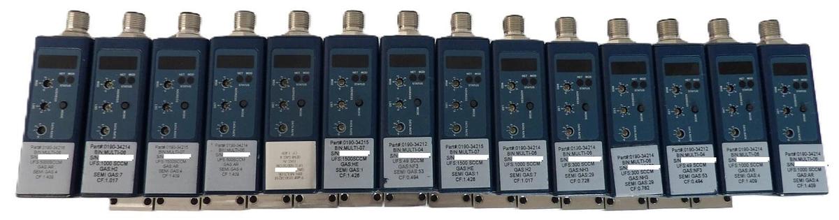 Used Aera PI-98 Mass Flow Controller MFC Reseller Lot of 14 Working Spare