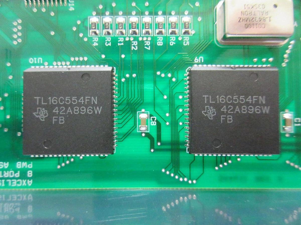 Used Axcelis Technologies 544621 8-Port Serial Interface PCB Card 544611 Used Working