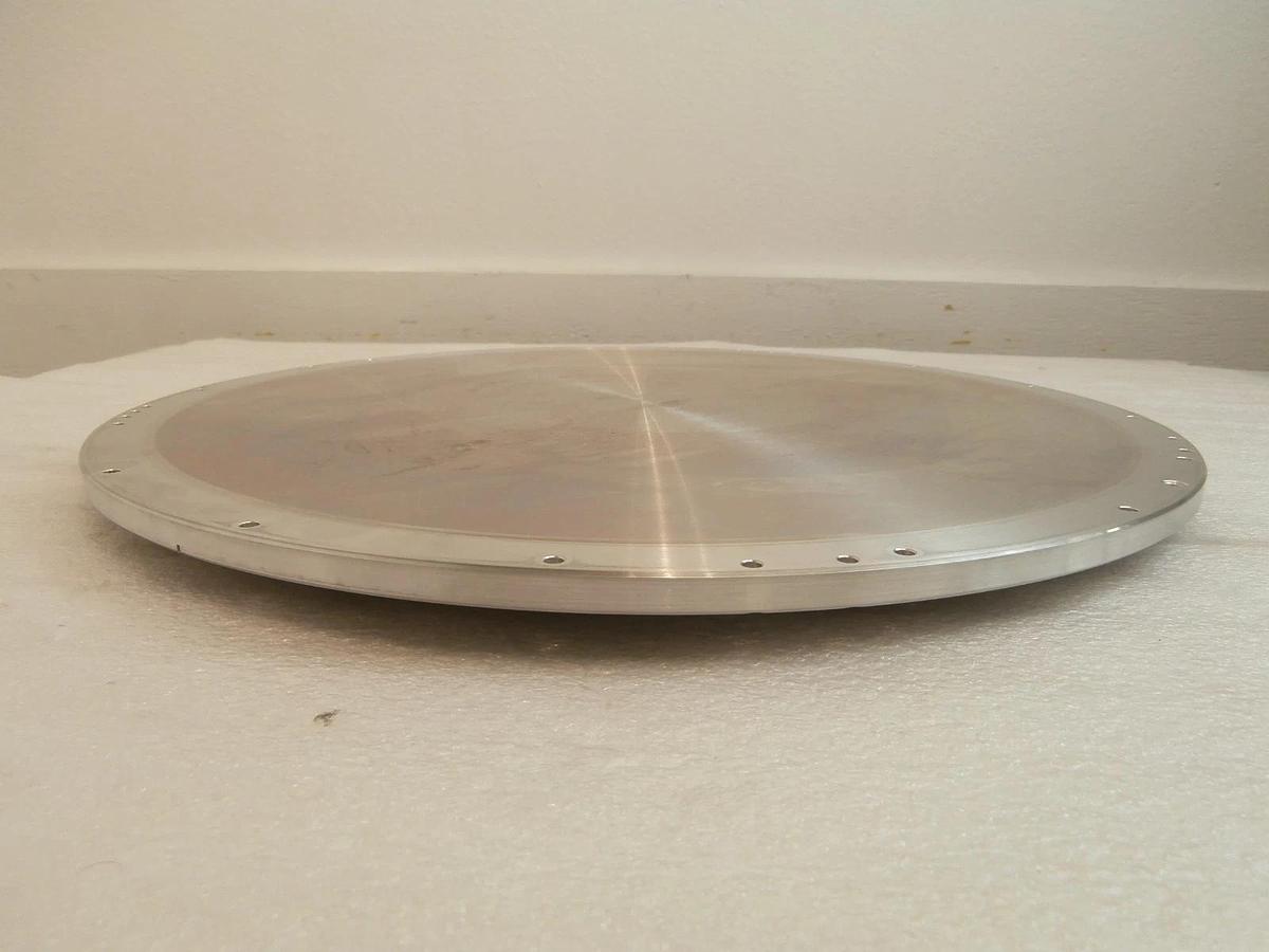 Used Honeywell 092306 300mm 5N Ti Titanium Target 20.625X17.478X1.000X0.500IN Working