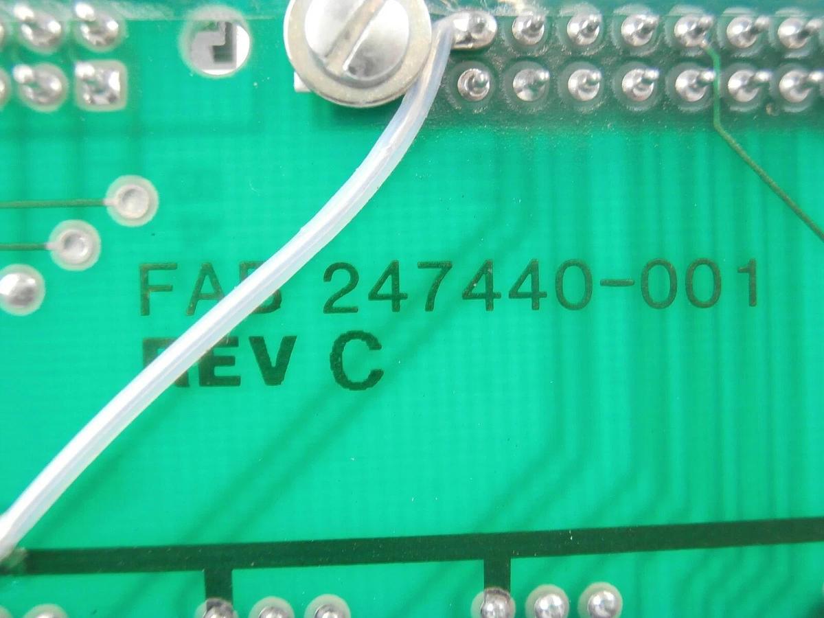 Used Electroglas 247439-001 Solenoid I/O Interface PCB Card 4085x PSM Working
