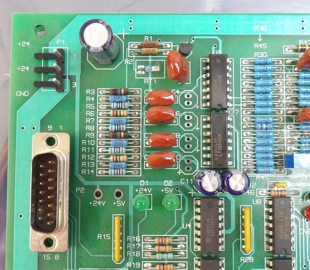 Used FTS Systems EB-0021C Processor PCB FES-034-D Turbojet Temperature System Working
