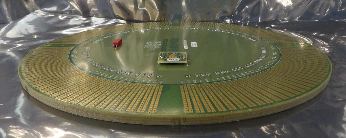 Used Teradyne 829-726-00 Round Circuit Board PCB Assembly Working Surplus