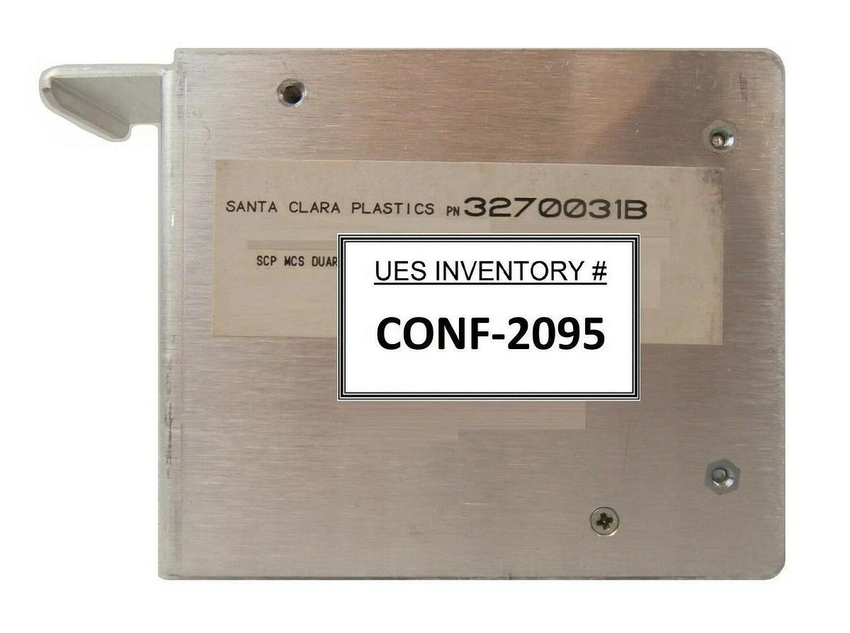 Used SCP Santa Clara Plastics 3270031B MCS DUART Module Working Surplus
