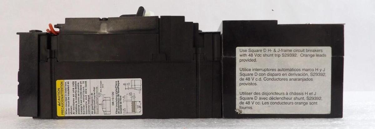 Used Square D HGF36045 Circuit Breaker PowerPact HG 060 ELM150HD Working Surplus