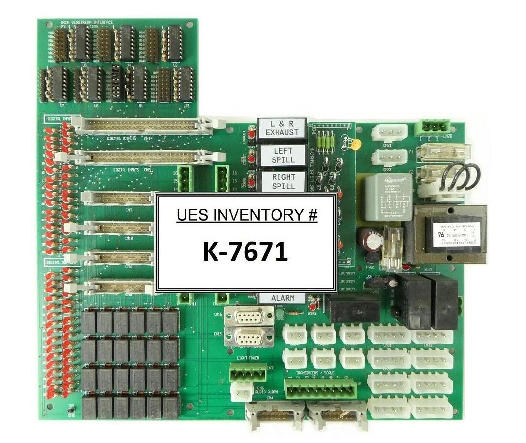 Used FujiFilm 29B-0137 Arch GenStream I/II Interface PCB 06017 Working Surplus