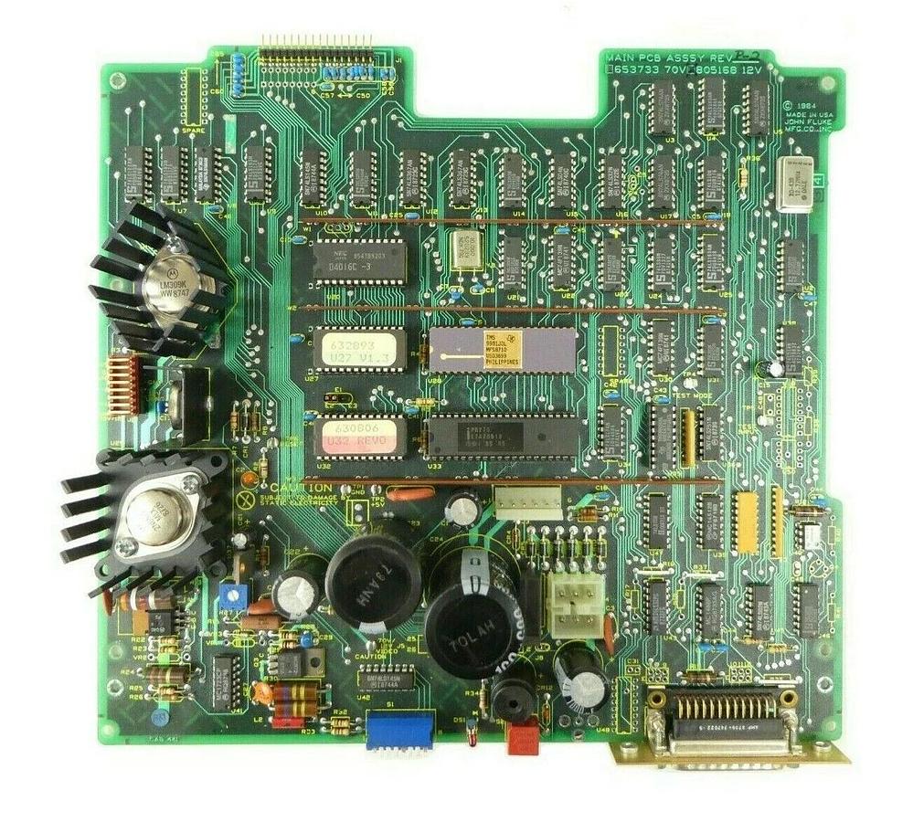 Used Fluke 805168 12V Infotouch Display Processor Main PCB 653733 1780A Working Spare