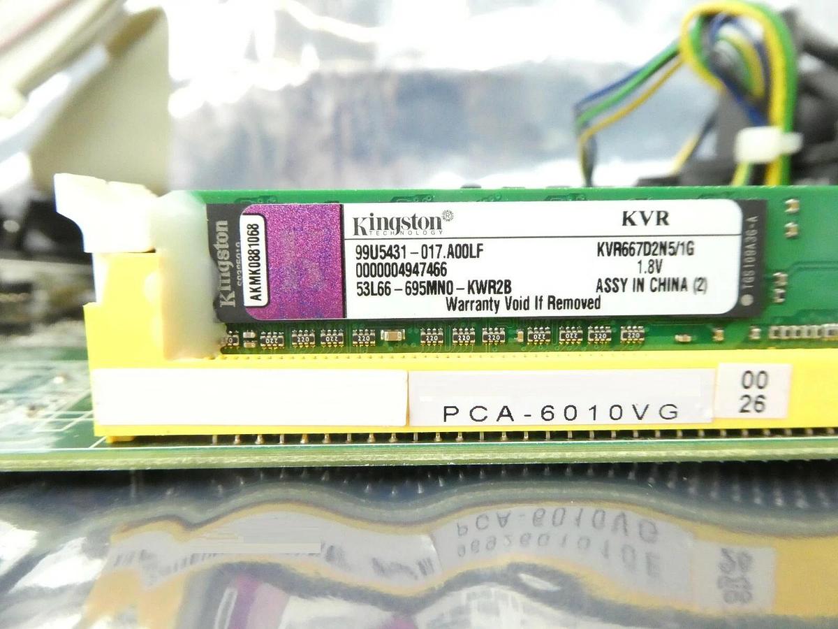Used Advantech PCA-6010VG 2.8GHz SBC Single Board Computer PCB Card ASM Working Spare