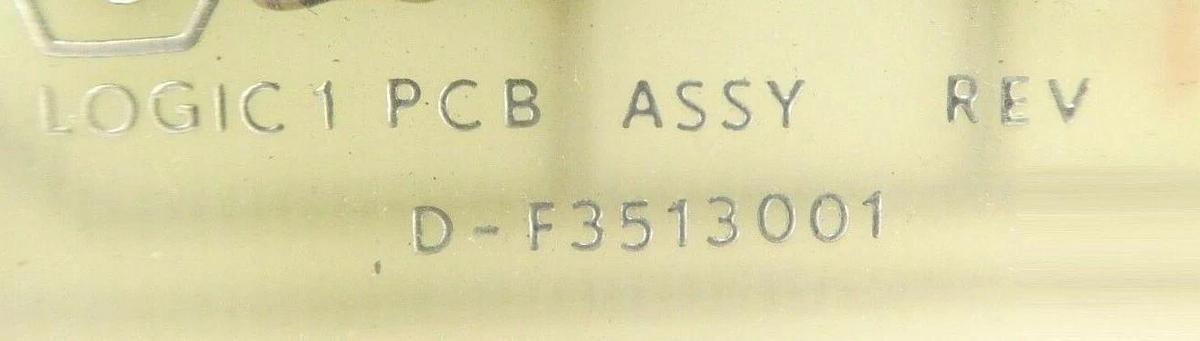 Used Varian Semiconductor VSEA D-F3513001 Logic 1 PCB Card Rev. D Working Surplus