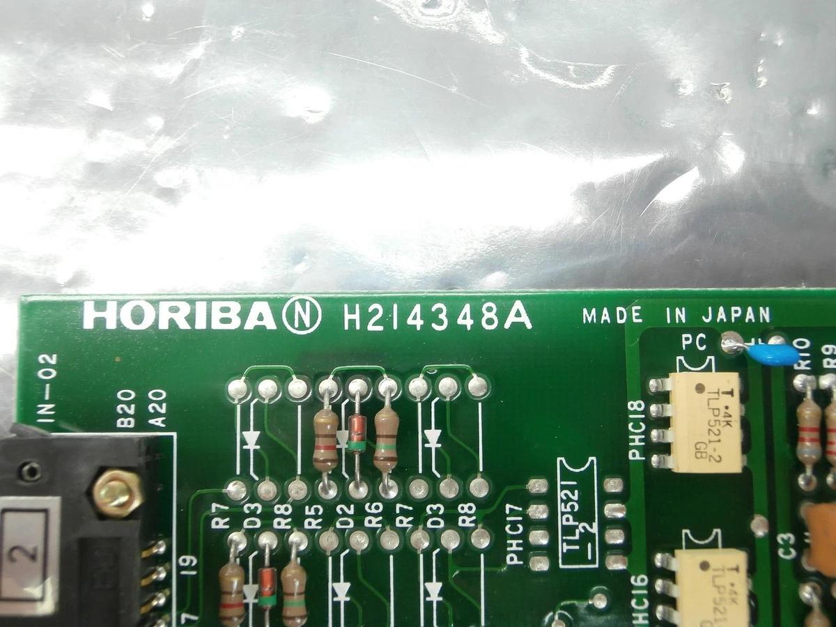 Used Horiba H214348A Signal Input Board PCB Card IN-01 PD-201A Used Working