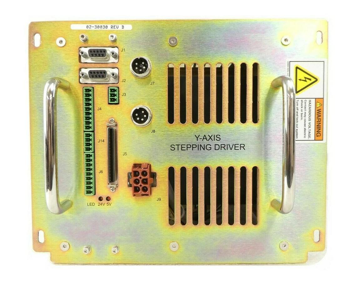 Used ASM Advanced Semiconductor Materials 02-30030 Y-Axis Stepping Driver Working