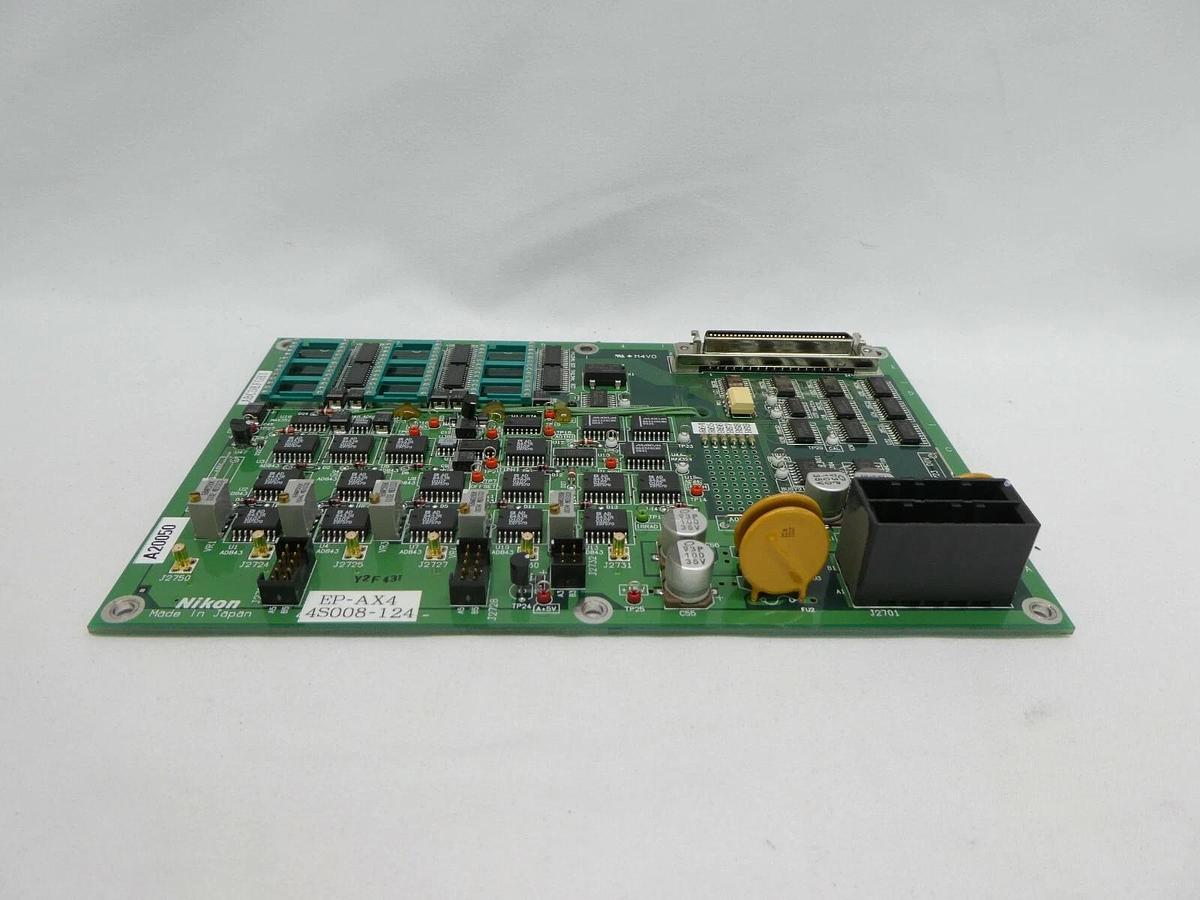 Used Nikon 4S008-124 Analog to Digital PCB EP-AX4 No IC's NSR Series Working Surplus