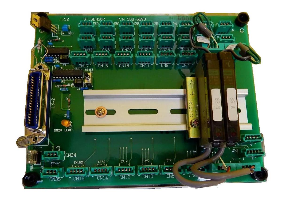 Used Hitachi 568-5590 ST Sensor PCB Two Sensor Board S-9300 SEM Working Surplus