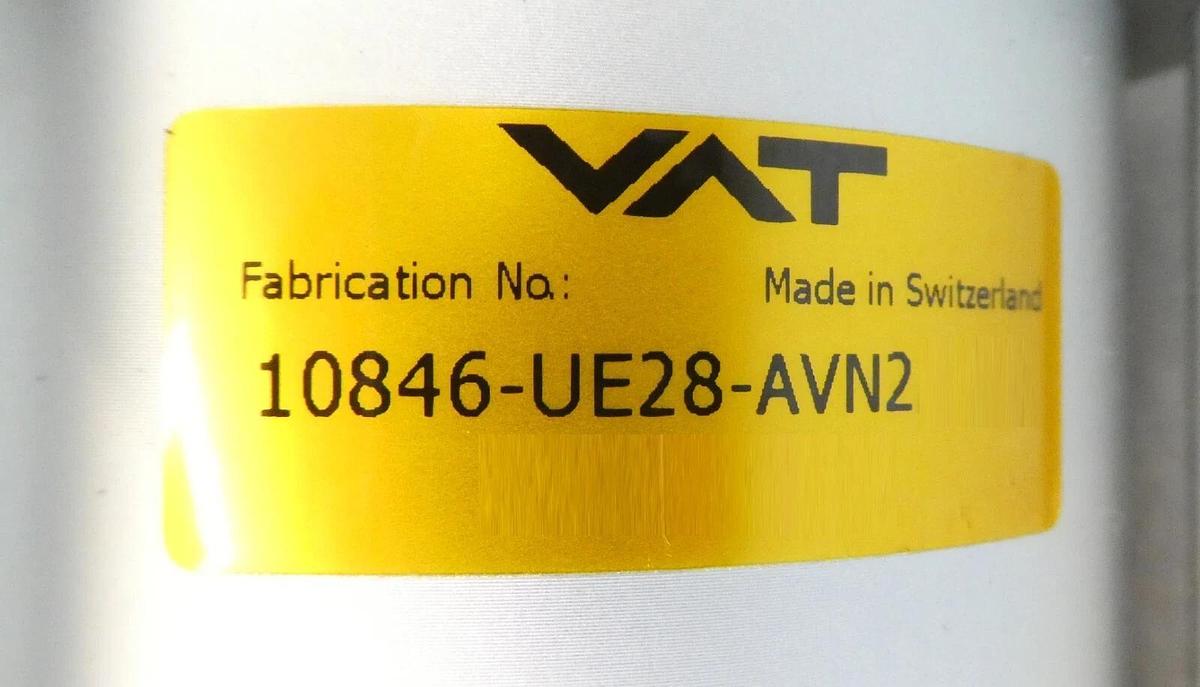 Used VAT 10846-UE28-AVN2 UHV Ultra High Vacuum Gate Valve AMAT Endura No Sensor Spare