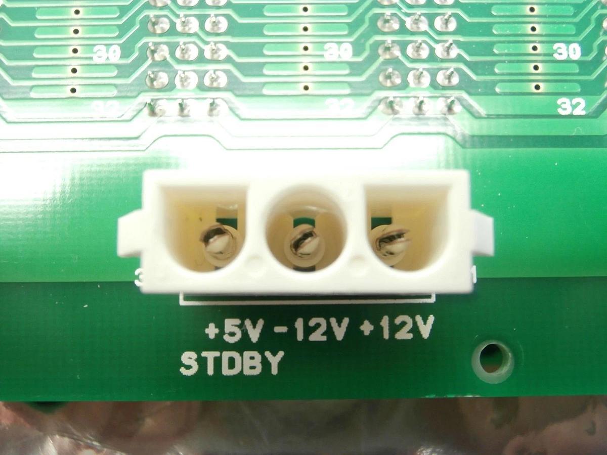 Used KEL VMEbus BACKPANEL J1 09 Backplane PCB Board Used Working