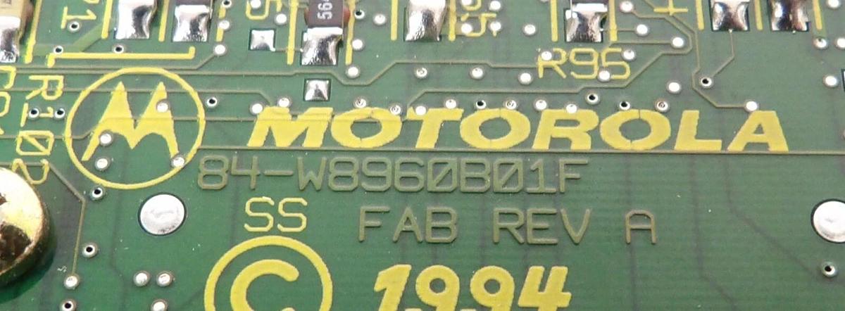 Used Motorola 84-W8960B01F Single Board Computer VME PCB MVME 162-533A Working