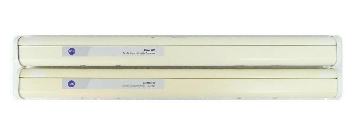Used ION Systems 5685 22" AeroBar Ionizer Bar Set of 2 300mm KLA-Tencor eS31 Working